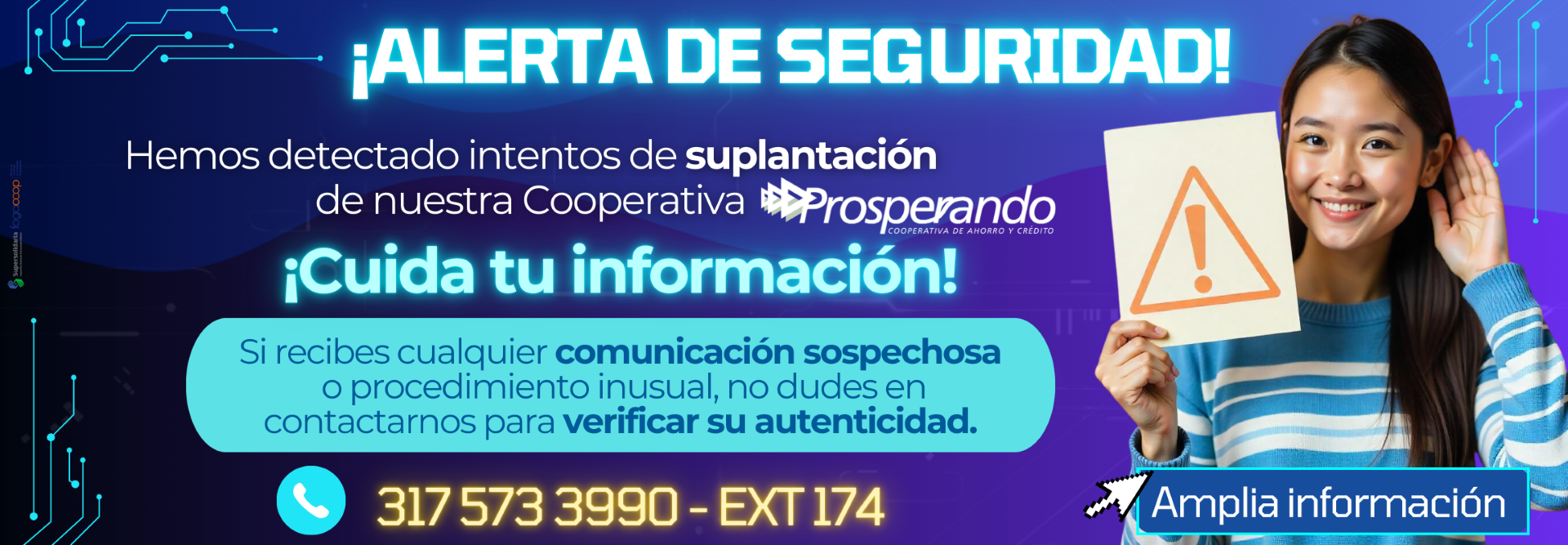 Ciberseguridad — protege tu información